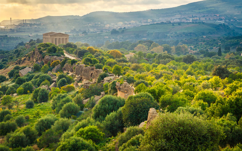 Valley of Temples near Agrigento