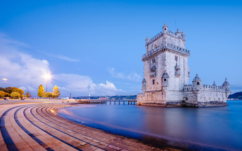 Belem Tower on the Tagus River