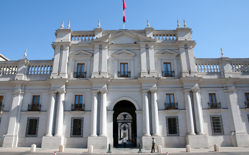 La Moneda, Presidential Palace, Santiago  