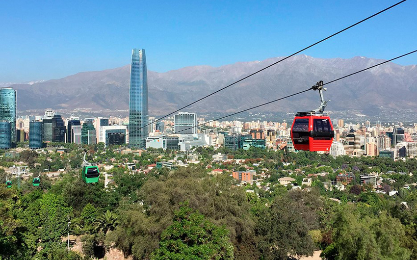 Santiago de Chile cable car
