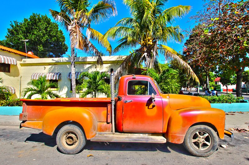 Vintage Truck in Varadero Cuba