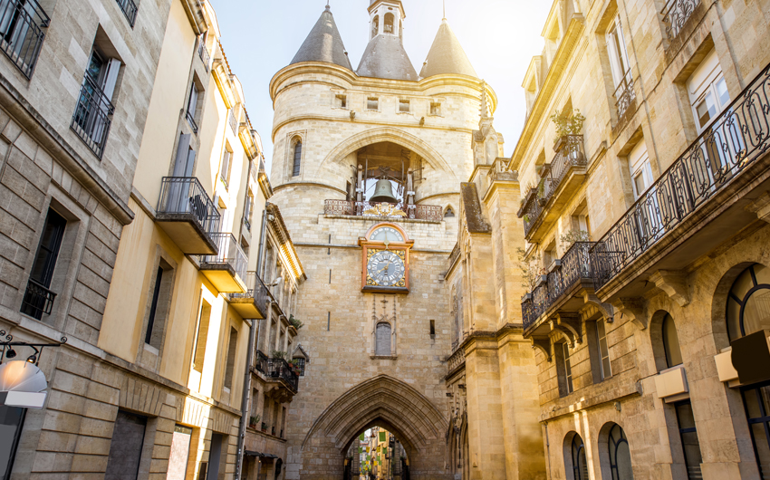 Big Clock of Bordeaux city