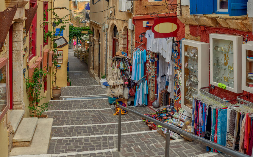  Souvenir shops in Chania, Crete