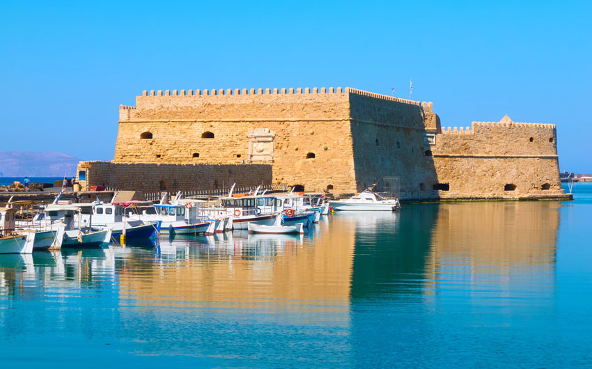 Venetian Fortress in Heraklion, Crete
