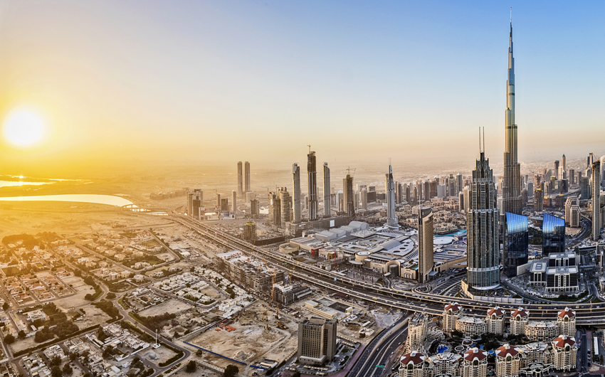 Dubai at Sunrise