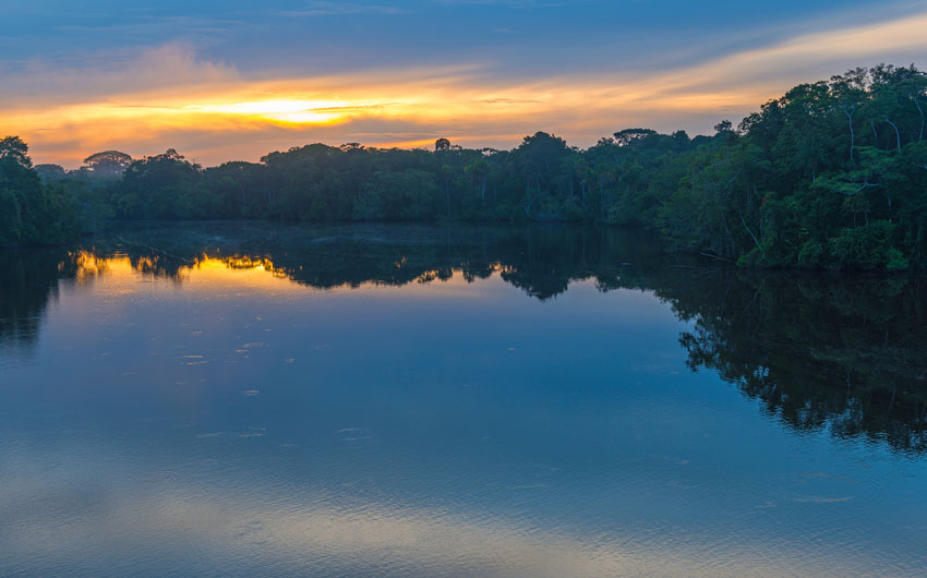 Amazon River Sunrise