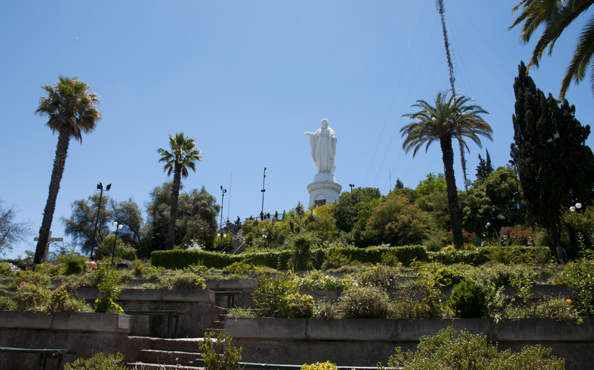 Sanctuary on San Cristobal Hill, Santiago