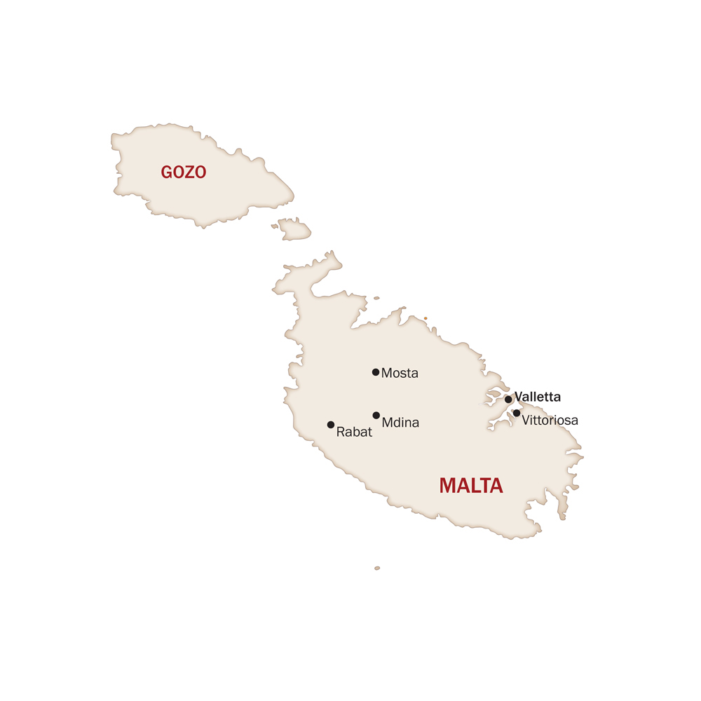 Malta Map