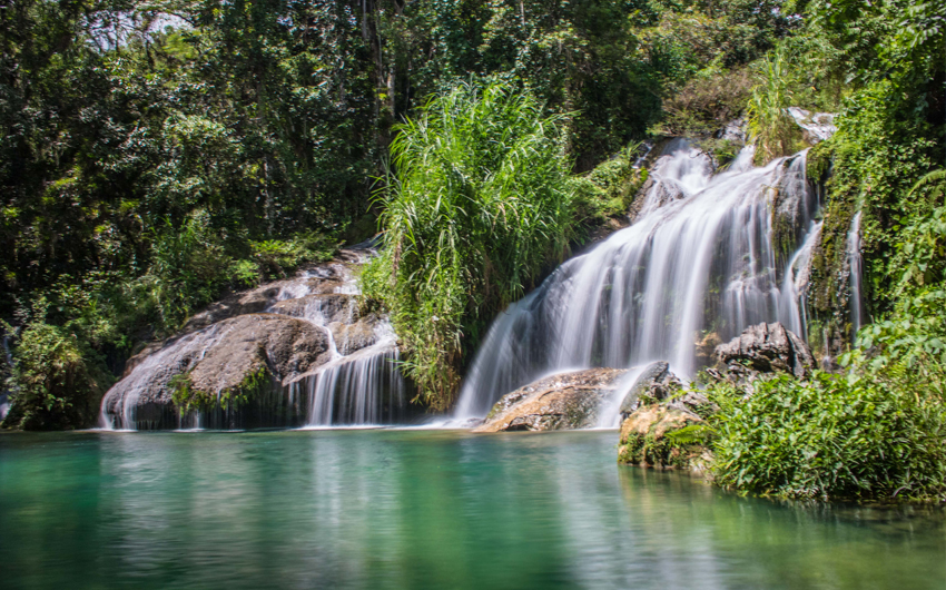 Waterfall El Nicho, Cienfuegos