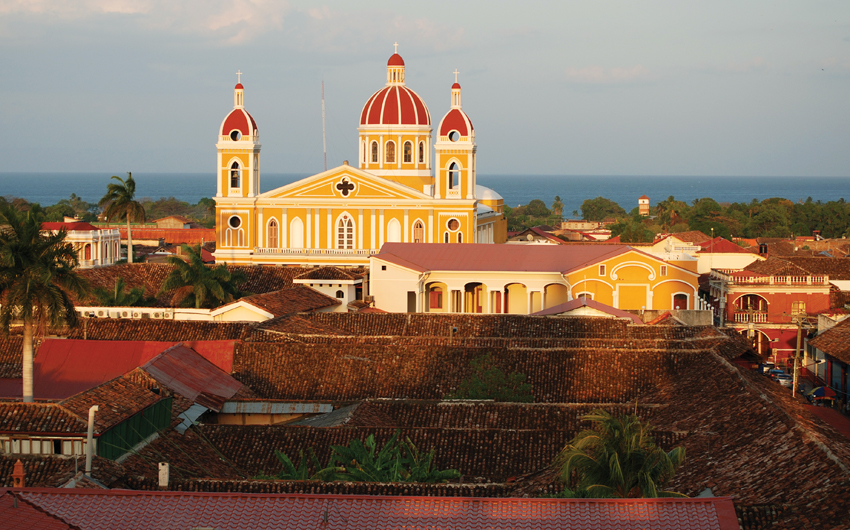 The Cathedral of Granada on Lake Nicaragua