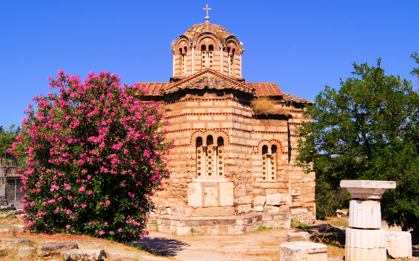 Historic Byzantine-era church, Athens