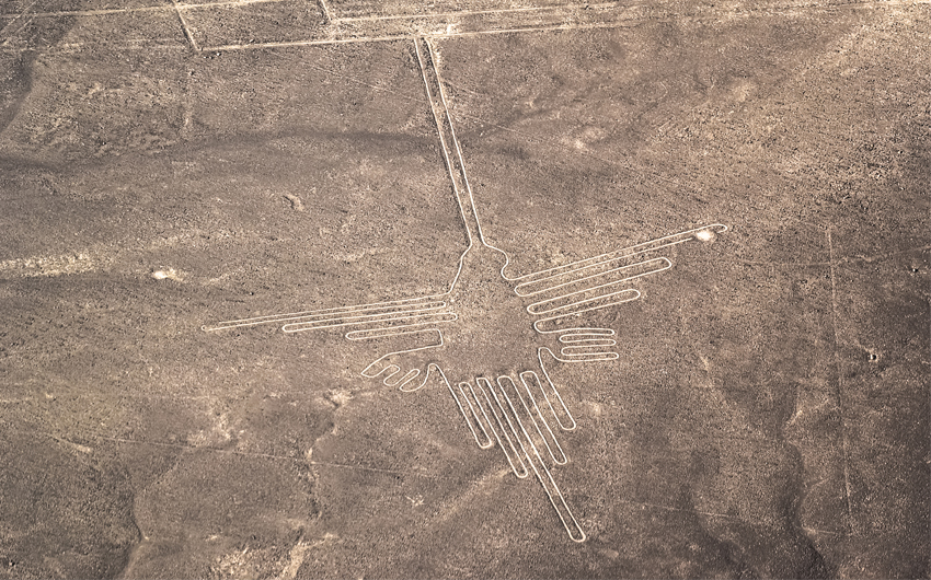 Nazca lines, Hummingbird Nasca