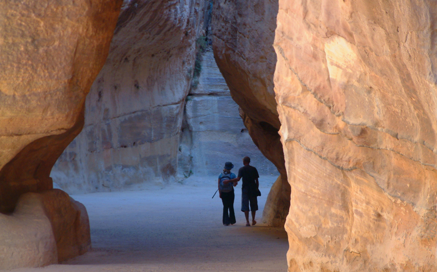 The Siq at Petra
